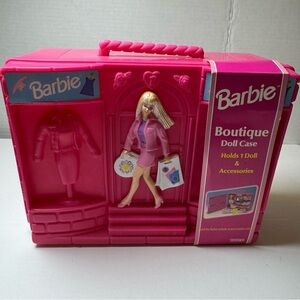 Vintage Barbie Boutique Doll Case Holds 1 Doll & Accessories
